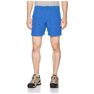 NWT Columbia Permit II Blue Nylon Shorts size 42
